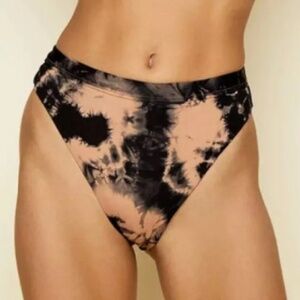 NWOT Dippin' Daisy"s tie die swim ultra bottom midnight tie die size XS